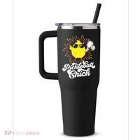 Pickleball Pickleball Chick Pickleball Lover 40oz Vacuum Insulated Stainless Steel Travel Tumbler thumb 2
