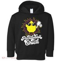 Pickleball Pickleball Chick Pickleball Lover Toddler Hoodie thumb 0