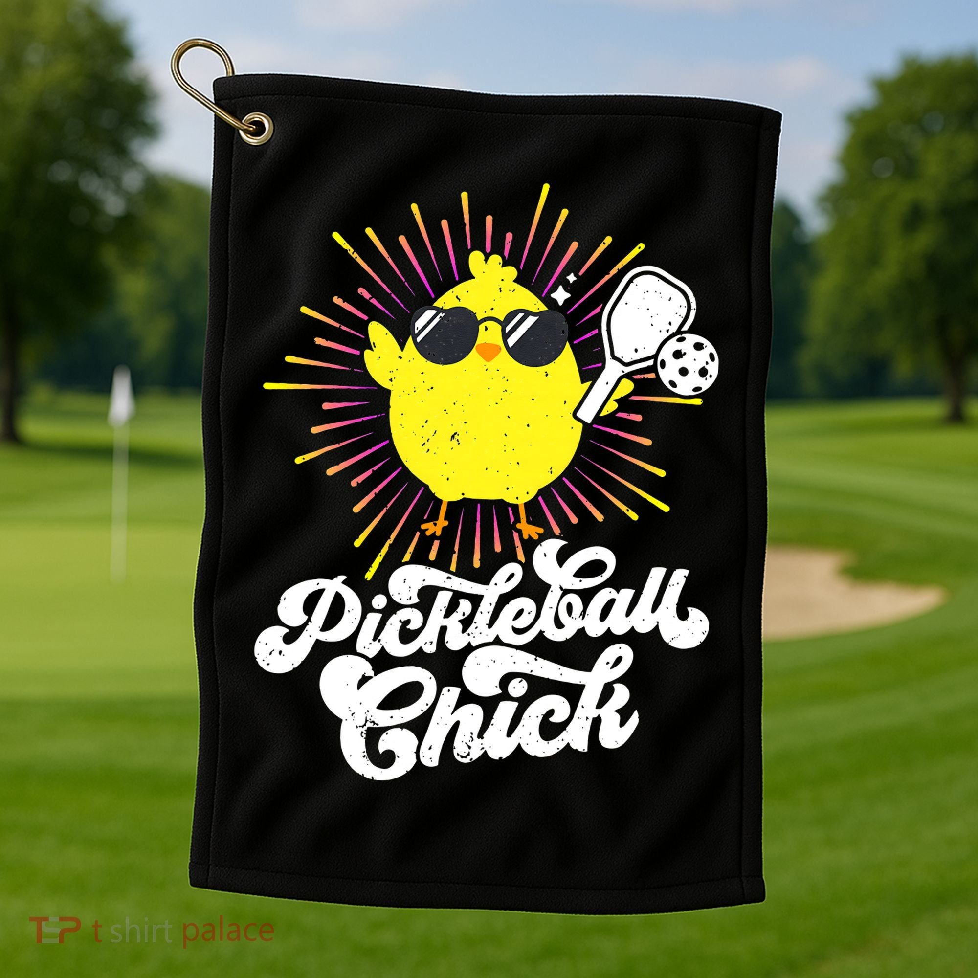 Pickleball Pickleball Chick Pickleball Lover Golf Towel