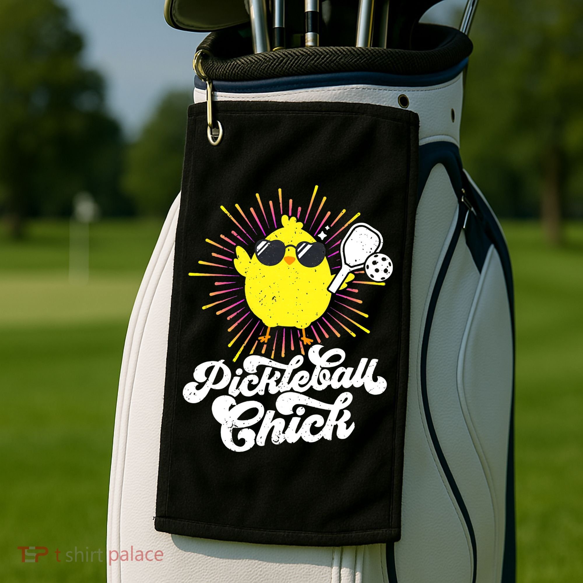 Pickleball Pickleball Chick Pickleball Lover Golf Towel