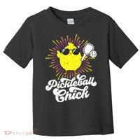 Pickleball Pickleball Chick Pickleball Lover Toddler T-Shirt thumb 0