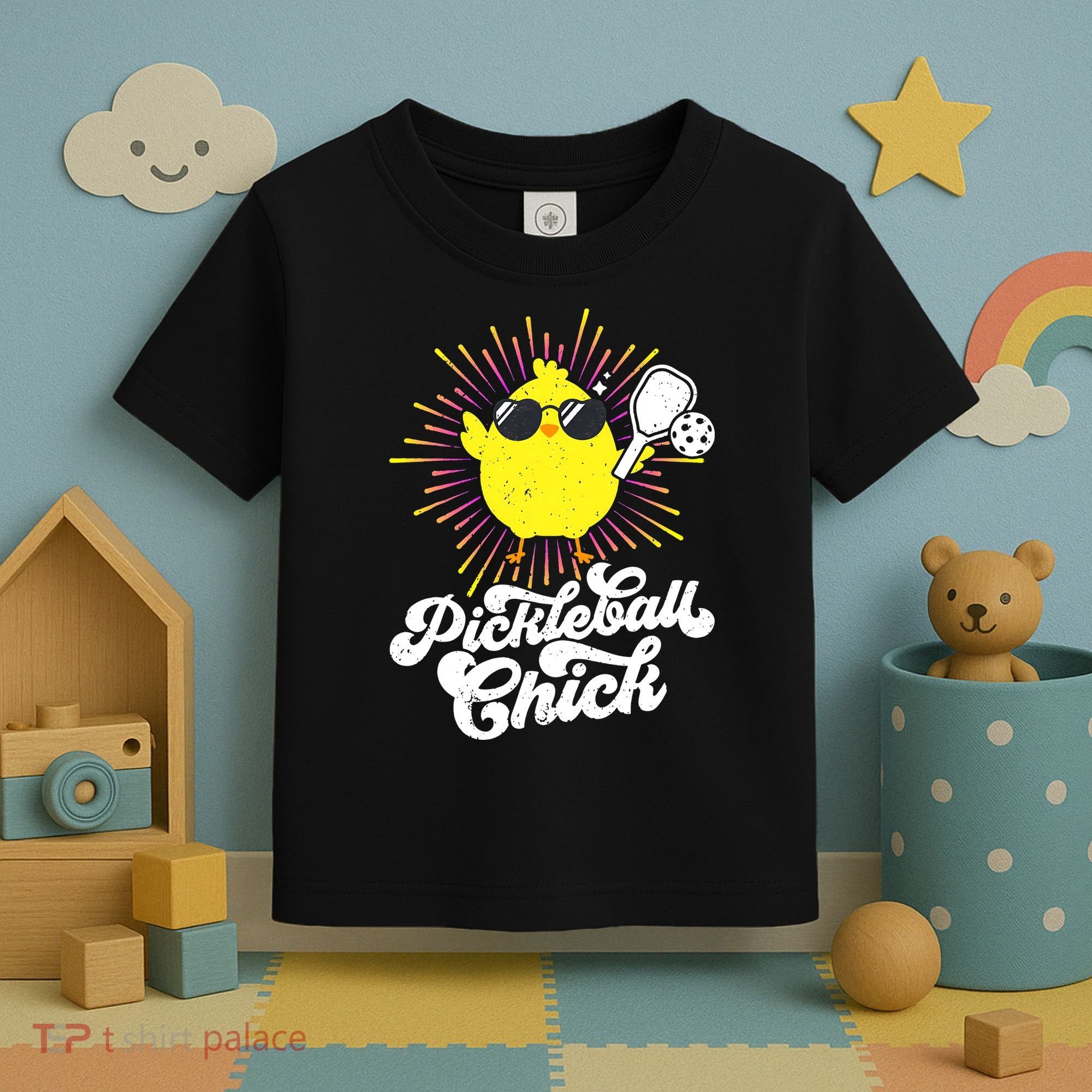 Pickleball Pickleball Chick Pickleball Lover Toddler T-Shirt