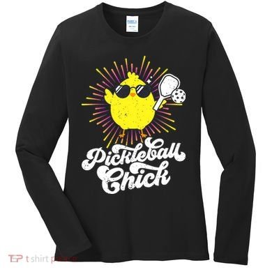 Pickleball Pickleball Chick Pickleball Lover Women's Long Sleeve Shirt