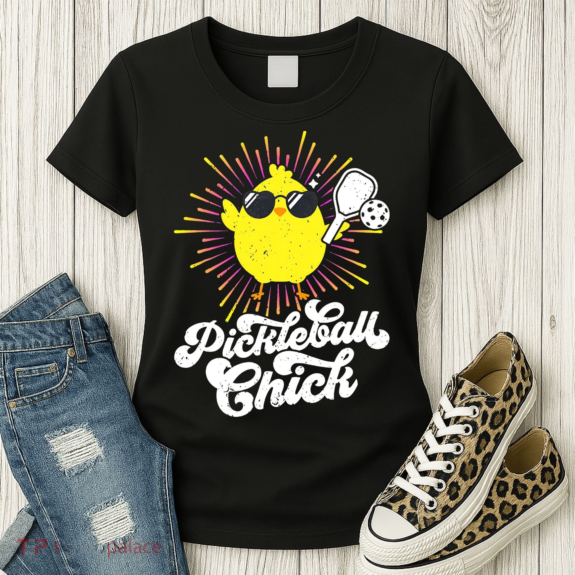 Pickleball Pickleball Chick Pickleball Lover Women's T-Shirt