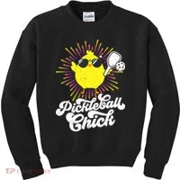 Pickleball Pickleball Chick Pickleball Lover Kids Sweatshirt thumb 0