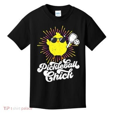 Pickleball Pickleball Chick Pickleball Lover Kids T-Shirt