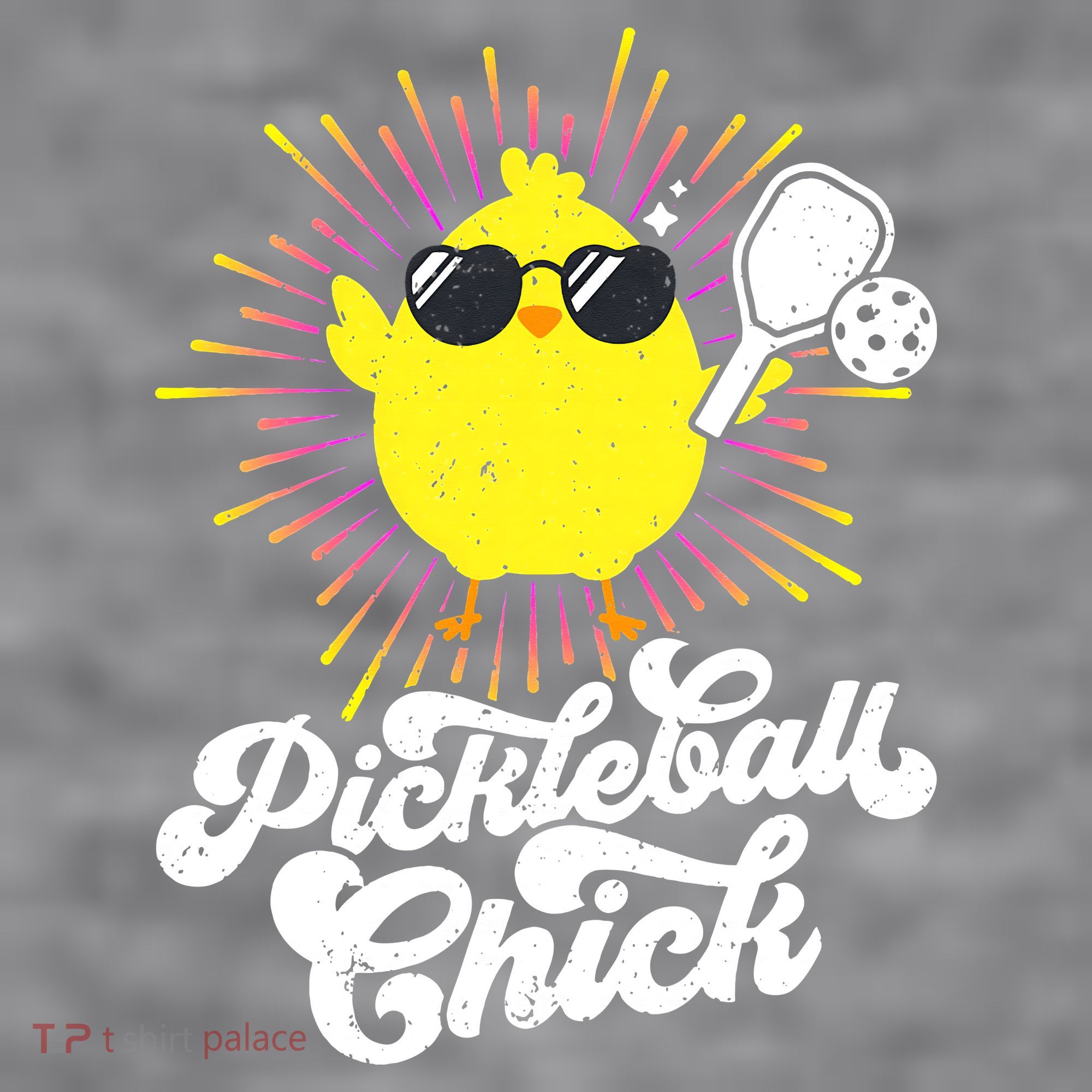 Pickleball Pickleball Chick Pickleball Lover Women's Racerback Cropped Tank