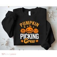 Pumpkin Picking Crew Sweatshirt thumb 2