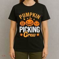 Pumpkin Picking Crew T-Shirt thumb 4