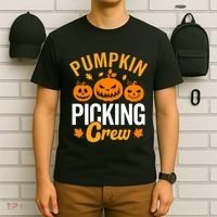 Pumpkin Picking Crew T-Shirt thumb 6