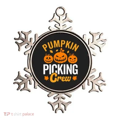 Pumpkin Picking Crew Ornament