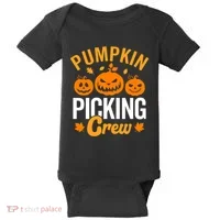 Pumpkin Picking Crew Baby Bodysuit thumb 0