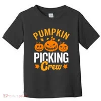 Pumpkin Picking Crew Toddler T-Shirt thumb 0