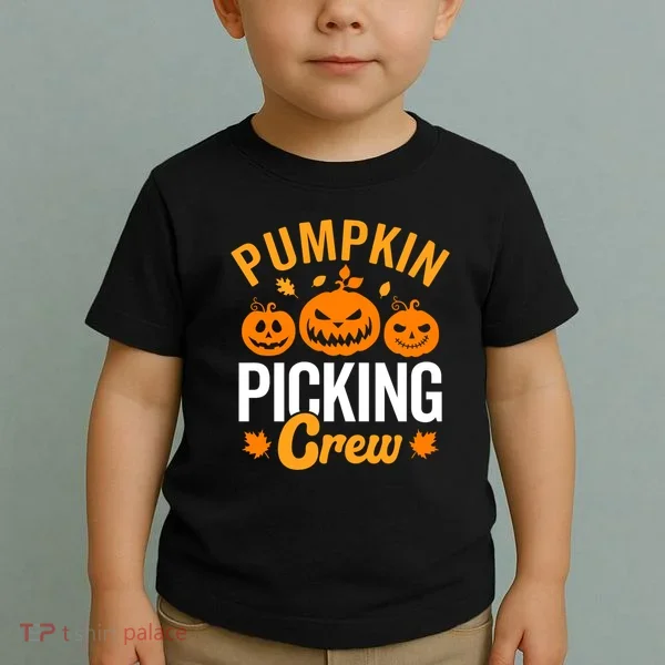 Pumpkin Picking Crew Toddler T-Shirt