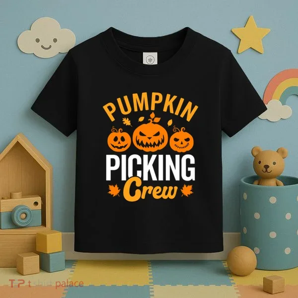 Pumpkin Picking Crew Toddler T-Shirt