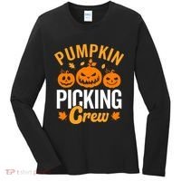 Pumpkin Picking Crew Women's Long Sleeve Shirt thumb 0