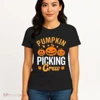 Pumpkin Picking Crew Women's T-Shirt thumb 4