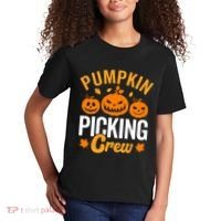 Pumpkin Picking Crew Kids T-Shirt thumb 2