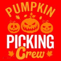 Pumpkin Picking Crew Santa Hat thumb 1