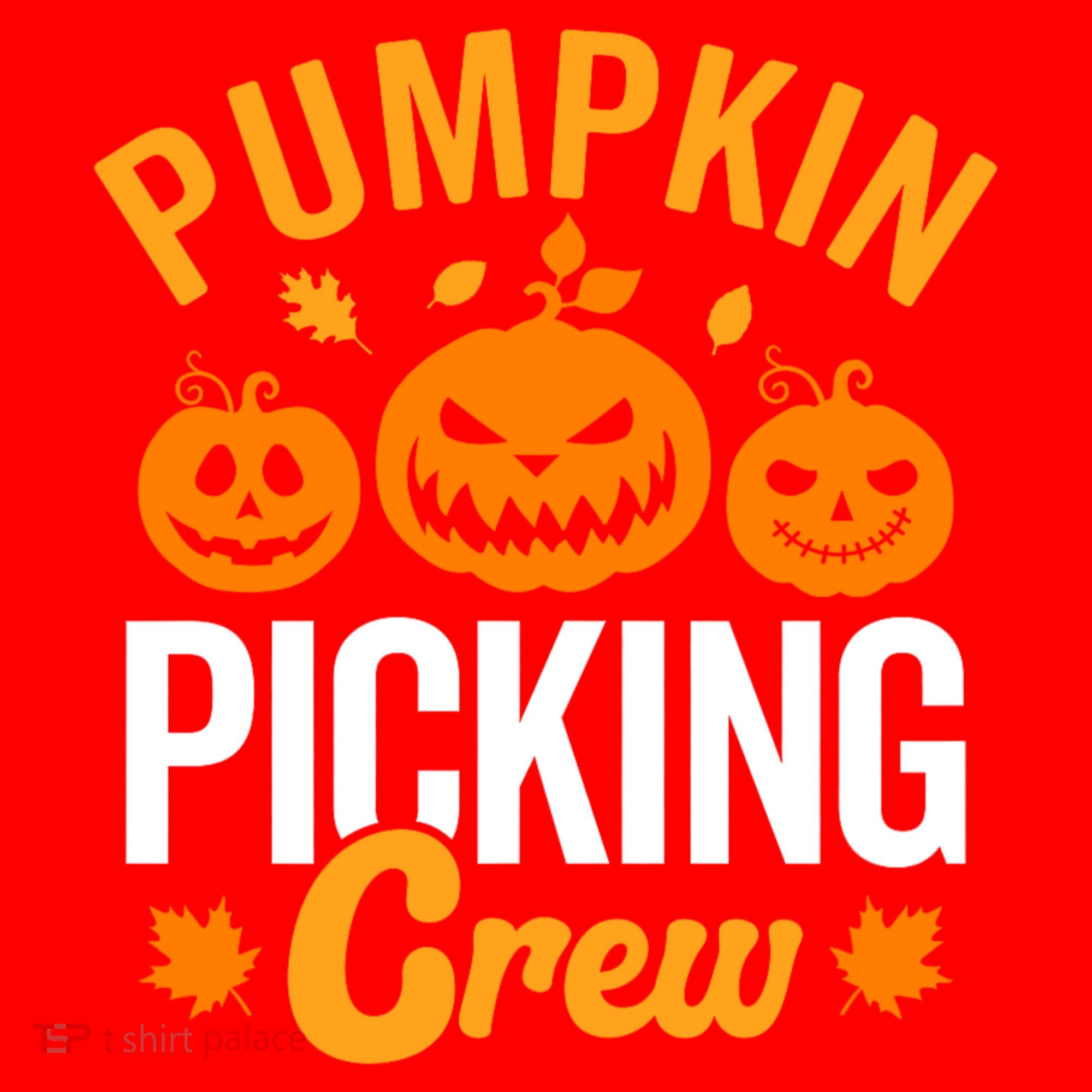 Pumpkin Picking Crew Santa Hat