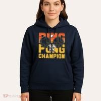 Ping Pong Champion Funny Table Tennis Player Retro Hoodie thumb 5