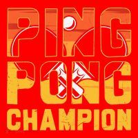 Ping Pong Champion Funny Table Tennis Player Retro Santa Hat thumb 1