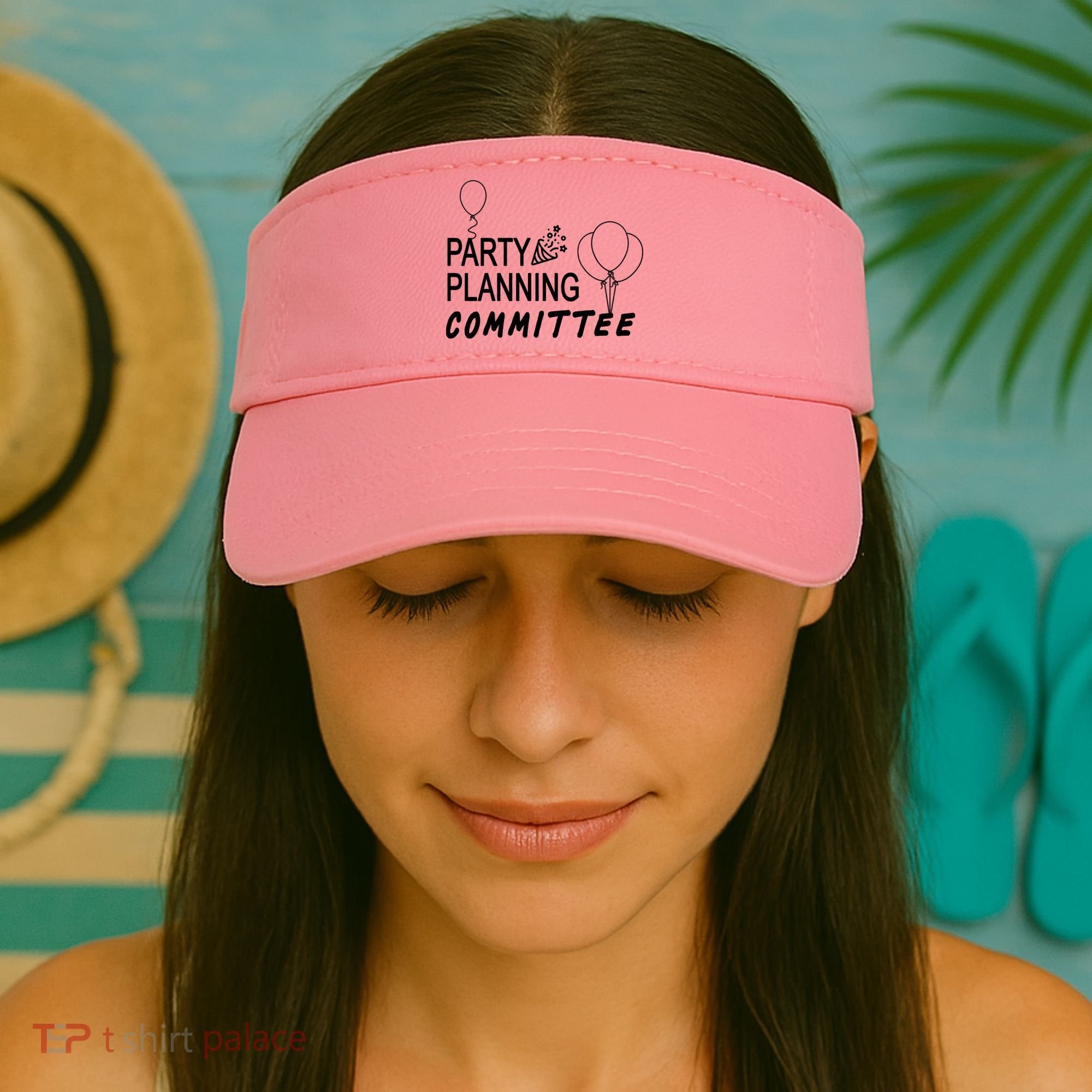 Party Planning Committee Visor