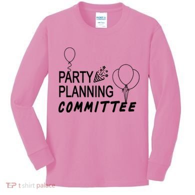 Party Planning Committee Kids Long Sleeve Shirt