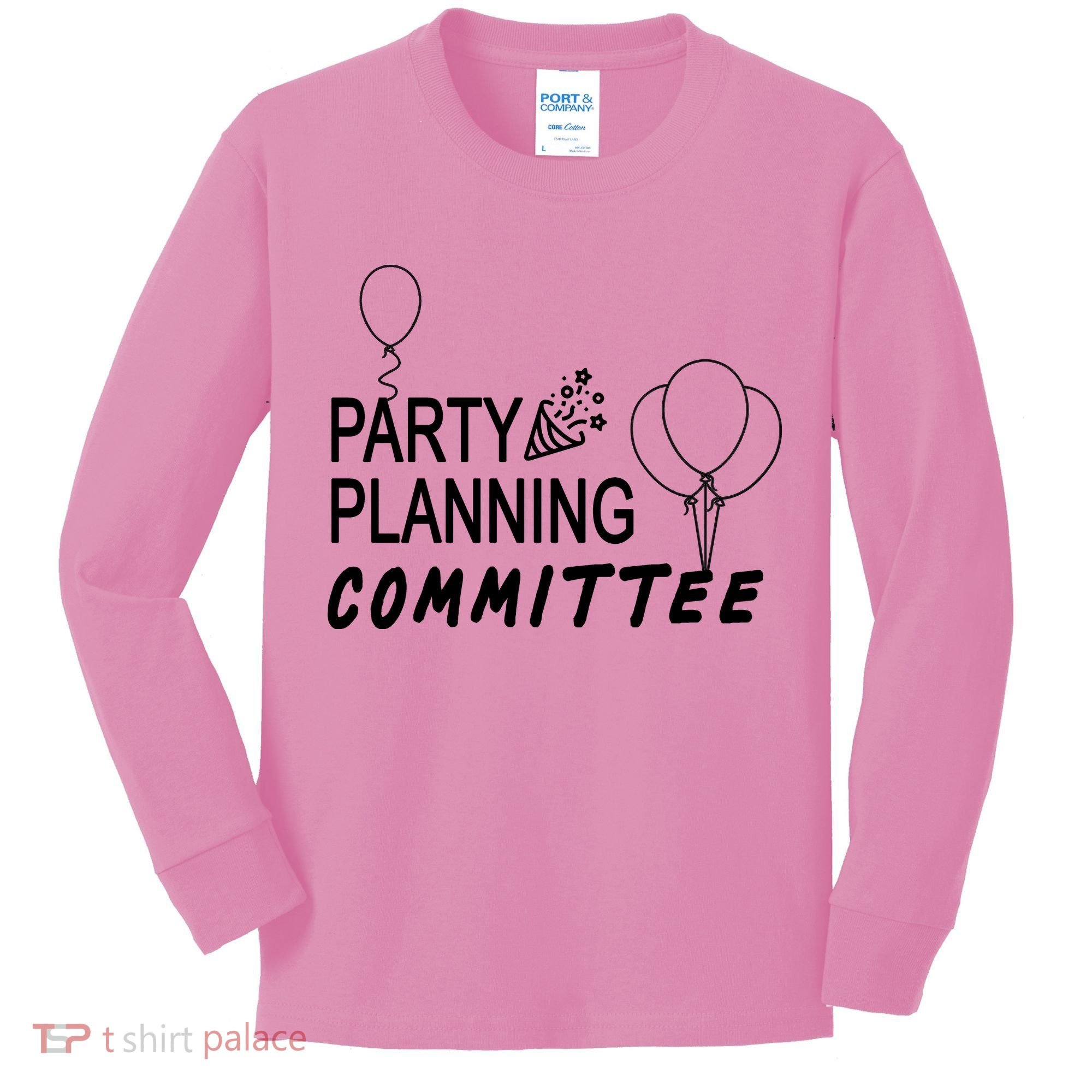 Party Planning Committee Kids Long Sleeve Shirt