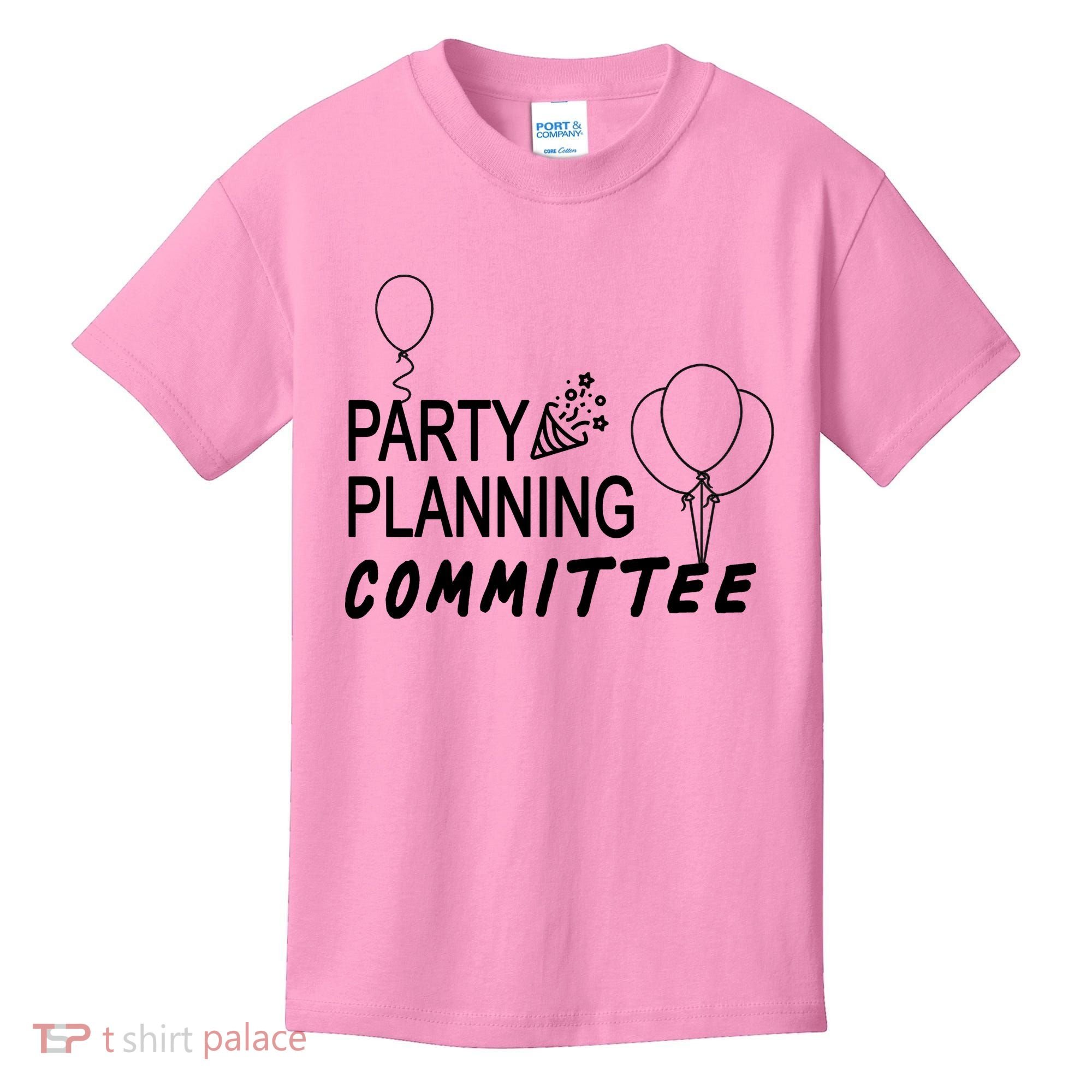 Party Planning Committee Kids T-Shirt
