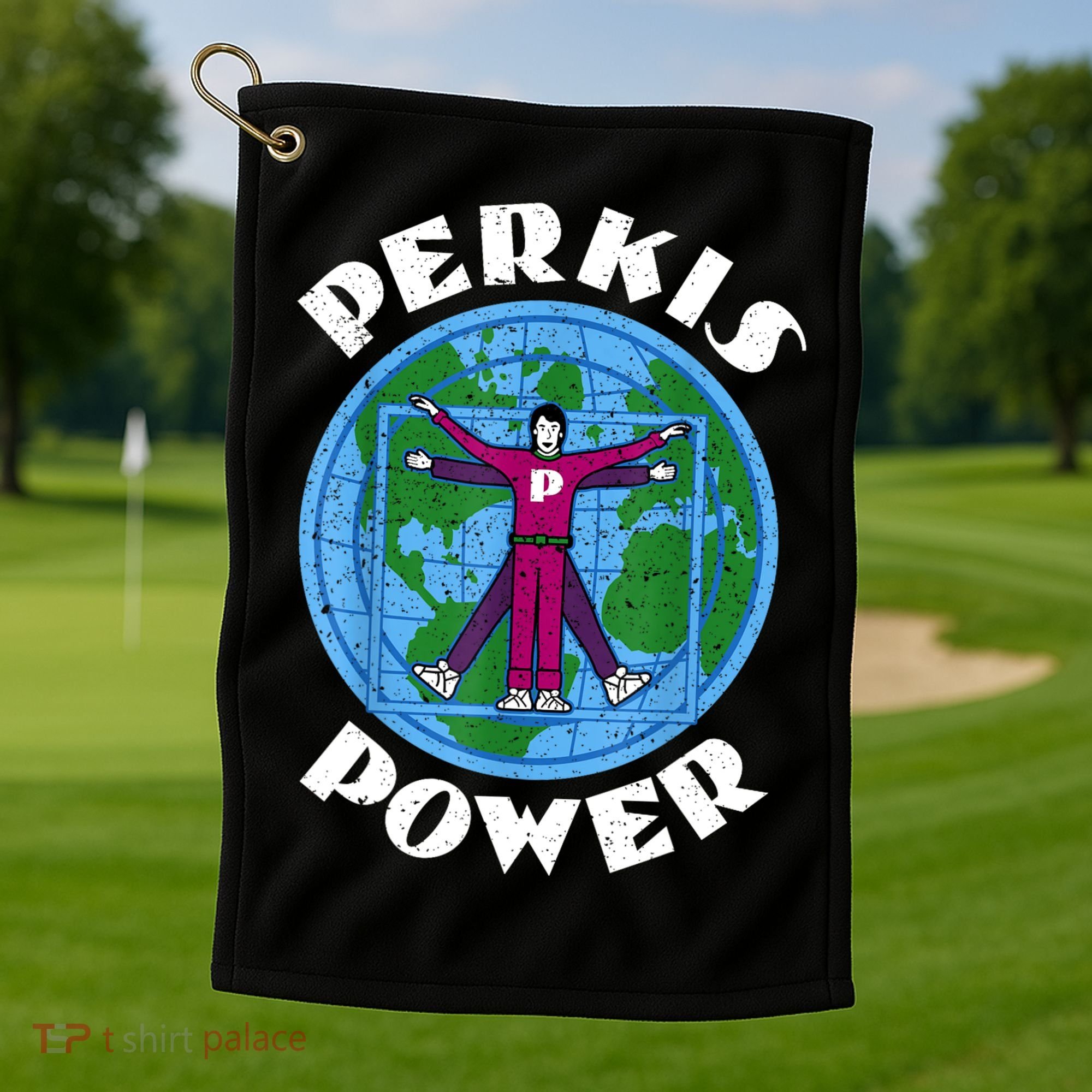Perkis Power Camp Counselor Unisex Golf Towel