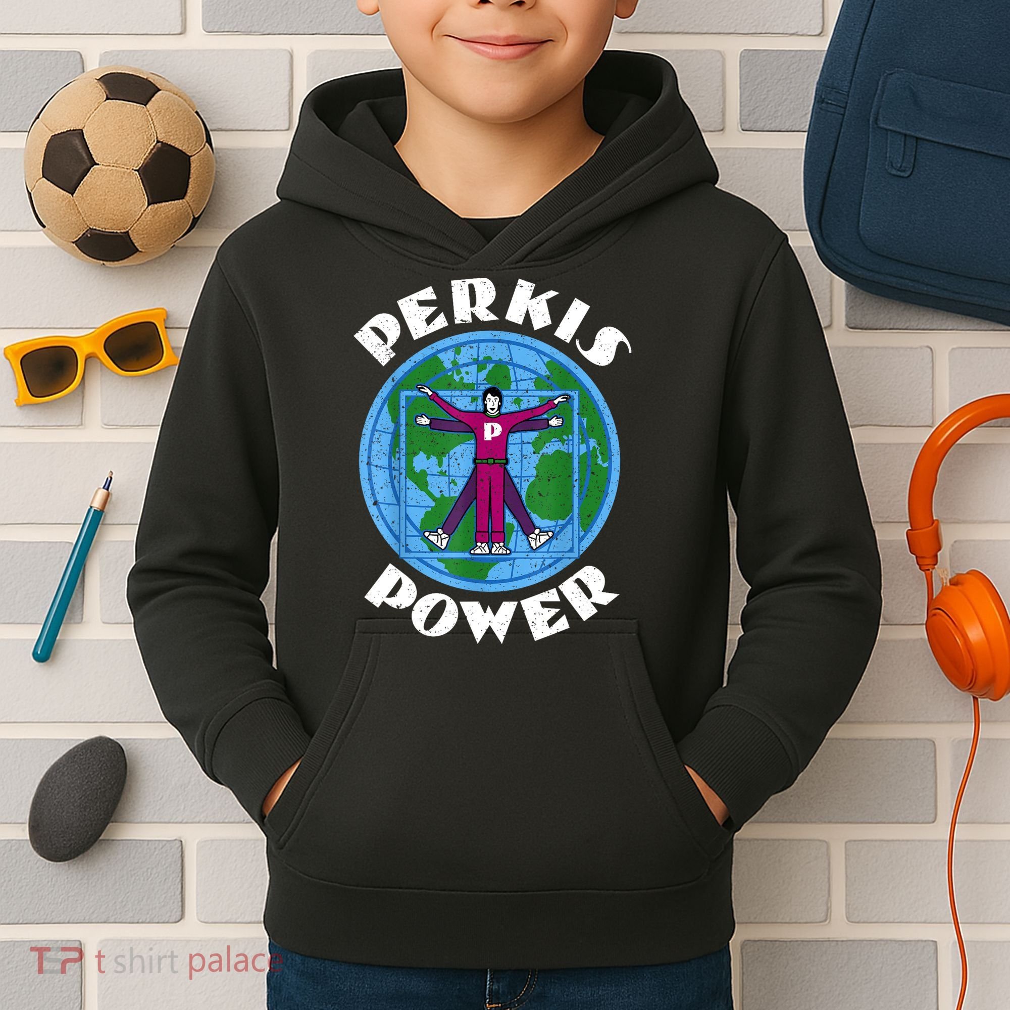 Perkis Power Camp Counselor Unisex Kids Hoodie