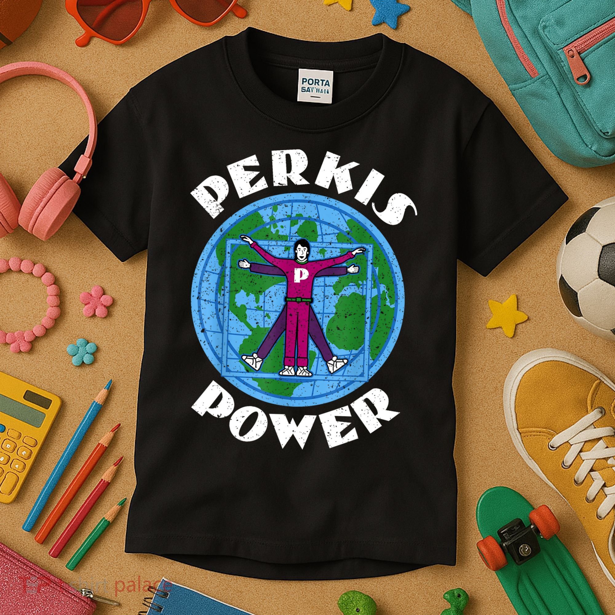 Perkis Power Camp Counselor Unisex Kids T-Shirt