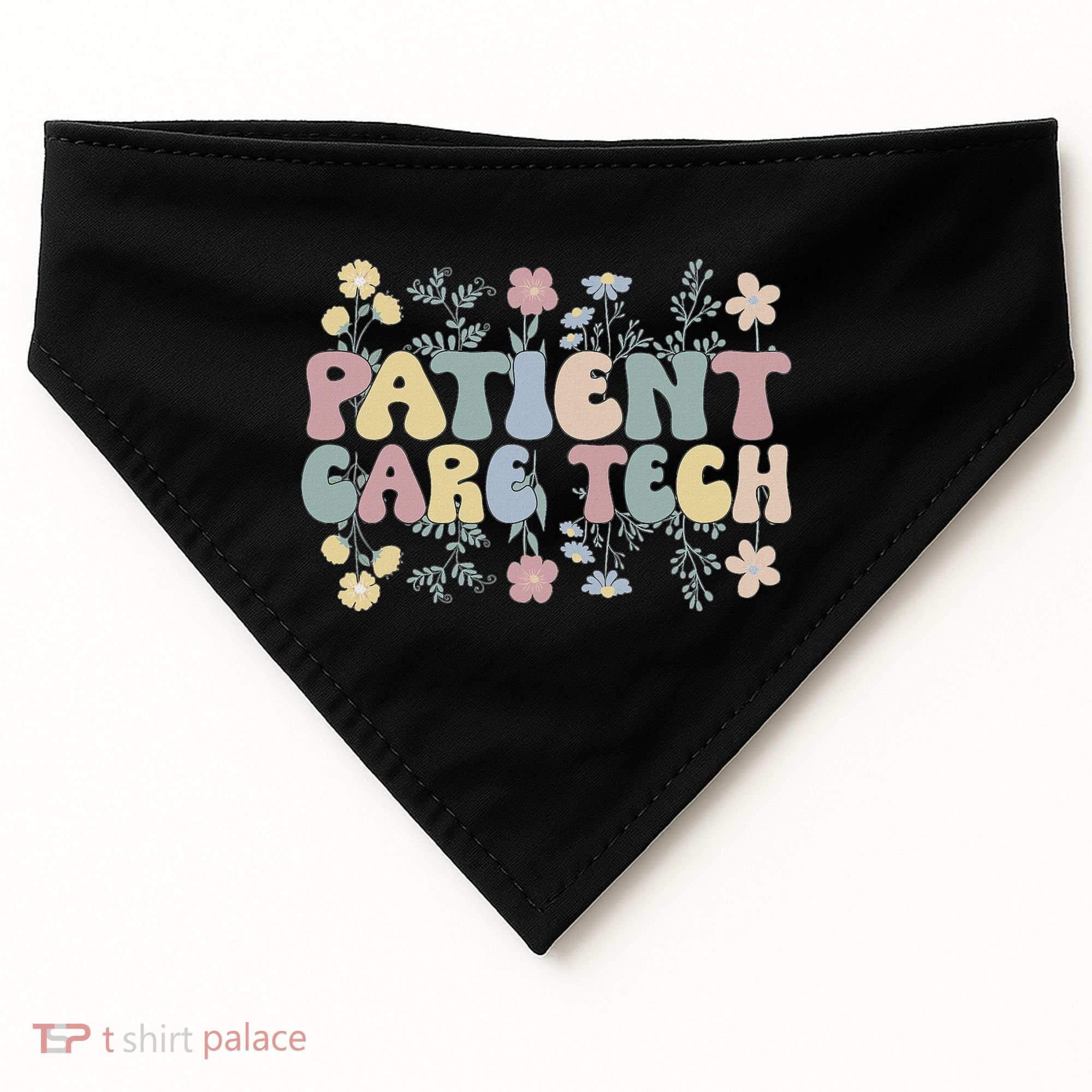 Pct Patient Care Tech Patient Care Technician USA-Made Doggie Bandana
