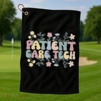 Pct Patient Care Tech Patient Care Technician Golf Towel thumb 1