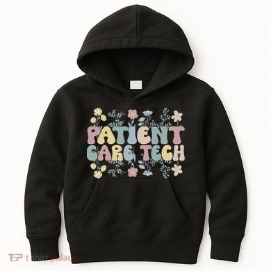 Pct Patient Care Tech Patient Care Technician Kids Hoodie