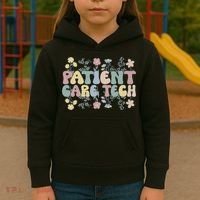 Pct Patient Care Tech Patient Care Technician Kids Hoodie thumb 3