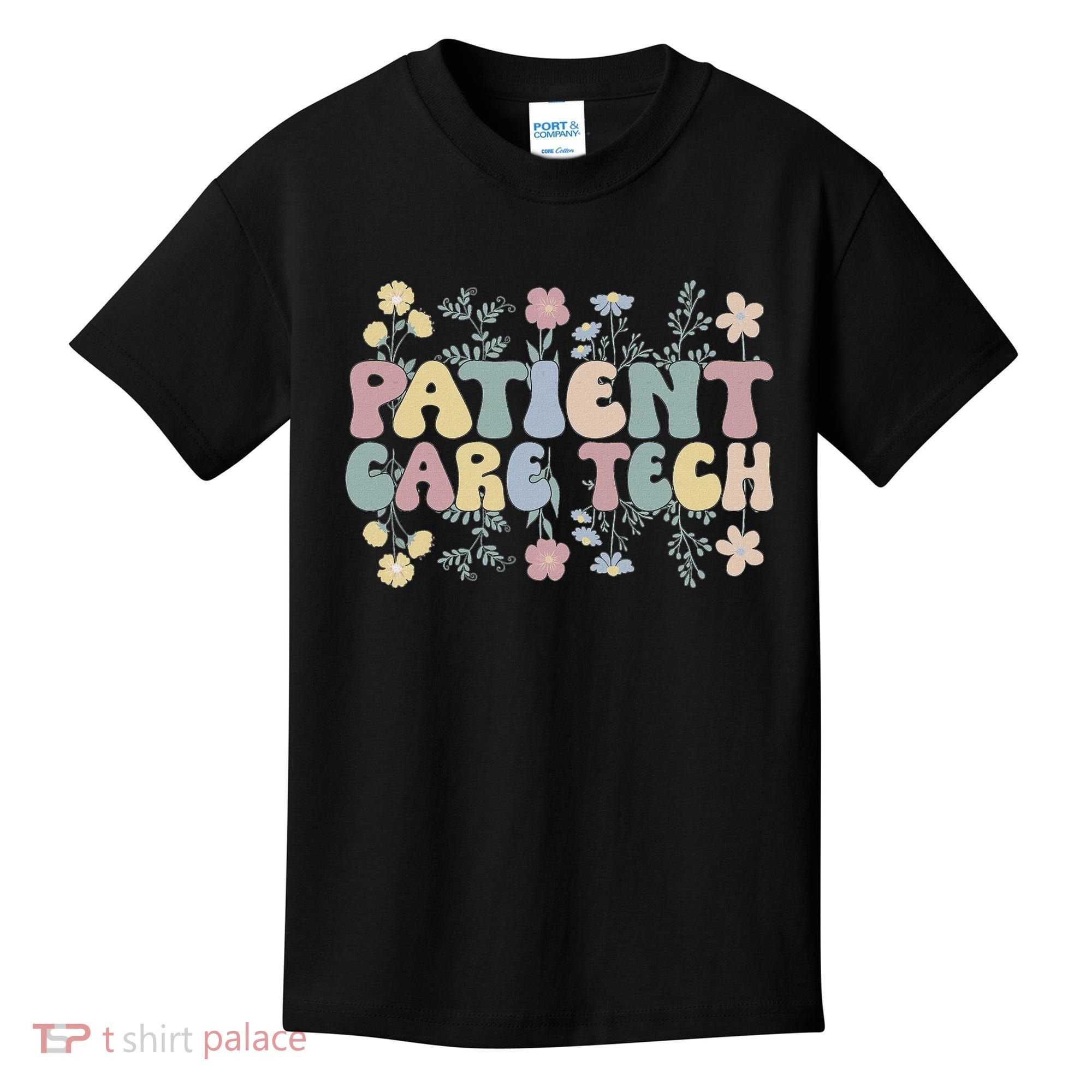 Pct Patient Care Tech Patient Care Technician Kids T-Shirt