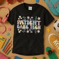 Pct Patient Care Tech Patient Care Technician Kids T-Shirt thumb 3