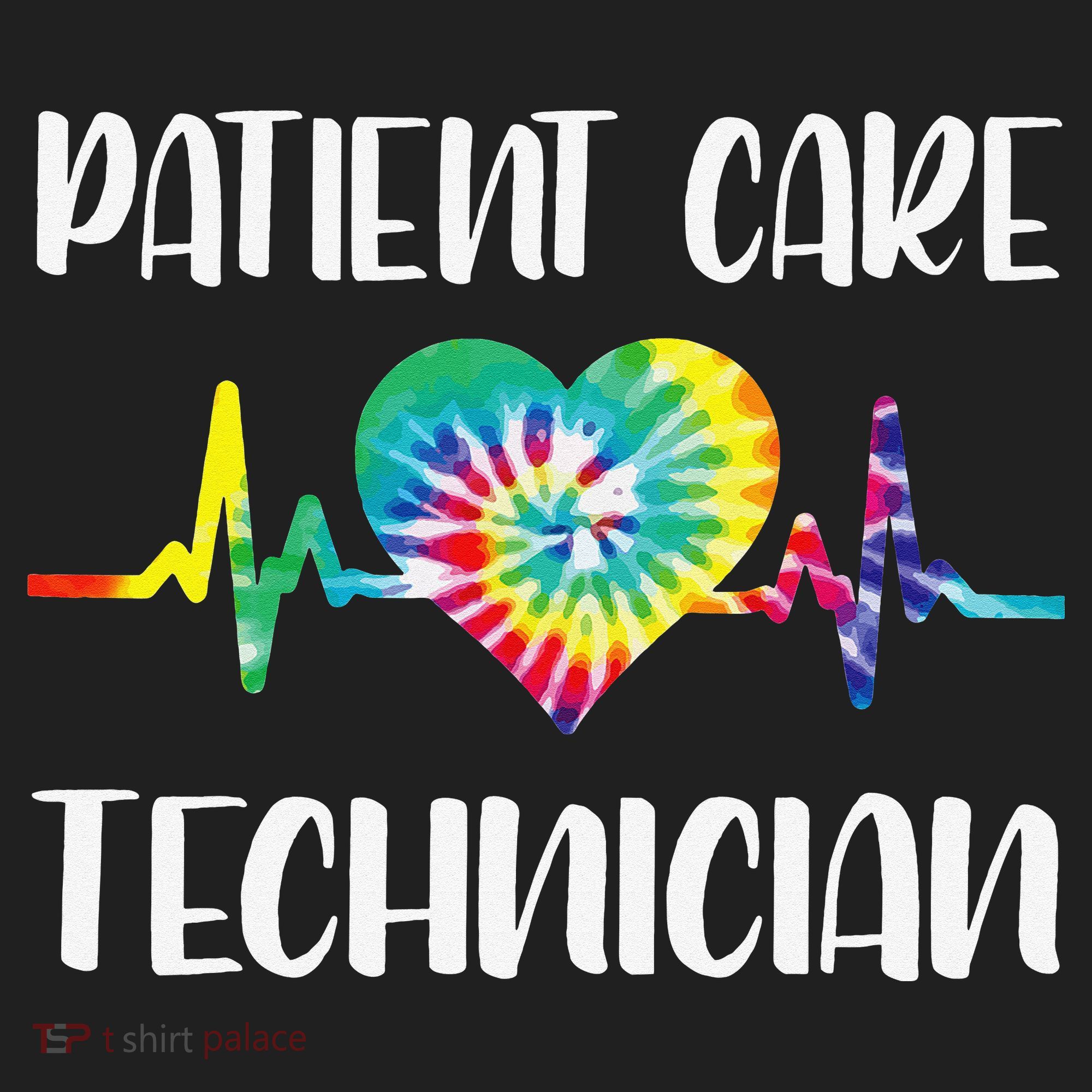 PCT Patient Care Technician Tech Floral Heart Stethoscope Tumbler