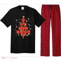 Ping Pong Christmas Tree Xmas Pajamas Pjs Table Tennis Cool Gift Pajama Set thumb 0