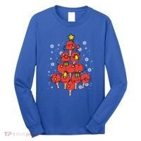 Ping Pong Christmas Tree Xmas Pajamas Pjs Table Tennis Cool Gift Long Sleeve Shirt thumb 0