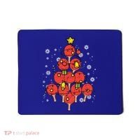 Ping Pong Christmas Tree Xmas Pajamas Pjs Table Tennis Cool Gift Mousepad thumb 0