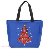 Ping Pong Christmas Tree Xmas Pajamas Pjs Table Tennis Cool Gift Tote Bag thumb 0