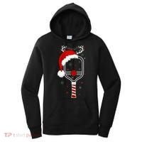 Pickleball Player Christmas Holiday Reindeer Xmas Women's Hoodie thumb 0