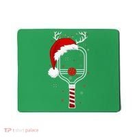 Pickleball Player Christmas Holiday Reindeer Xmas Mousepad thumb 0