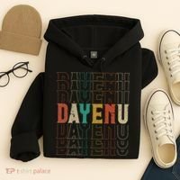 Pesach Passover Dayenu Enough Prayer Seder Jewish Holiday Hoodie thumb 4