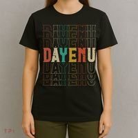 Pesach Passover Dayenu Enough Prayer Seder Jewish Holiday T-Shirt thumb 4