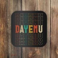 Pesach Passover Dayenu Enough Prayer Seder Jewish Holiday Coaster thumb 0