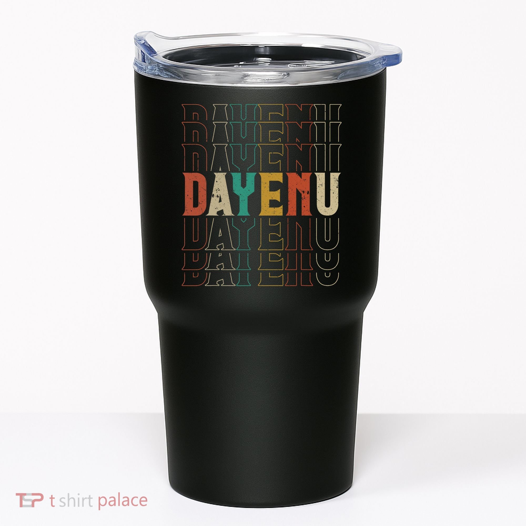 Pesach Passover Dayenu Enough Prayer Seder Jewish Holiday Tumbler